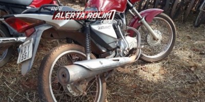 Rolim de Moura - Polícia Militar localiza moto a uma quadra do local de onde foi furtada 