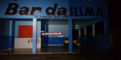Rolim de Moura -  Homem é ferido com 04 golpes de canivete após discussão em bar 