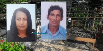 Porto Velho - Casal é morto a tiros e corpos são incendiados