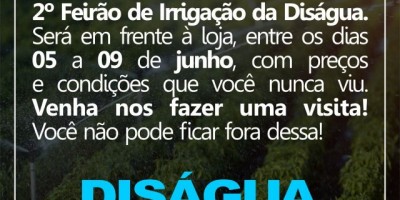 Publicidade - Atenção amigos e clientes Diságua!