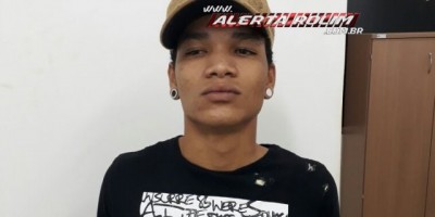 Rolim de Moura - Mais um dependente químico furta moto de clínica de recuperação, comete roubo, mas logo em seguida acaba preso pela Polícia Militar 