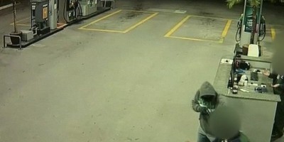 Rolim de Moura -  Criminoso armado com revólver comete roubo em posto de combustível e leva R$800,00