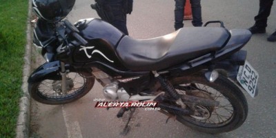 Alta Floresta - Durante Operação Lei seca, Polícia Militar recupera moto com restrição de roubo/furto 
