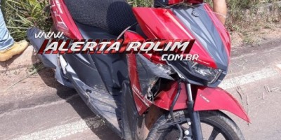 Rolim de Moura - Idoso fica ferido após sofrer queda de motoneta na RO-010 
