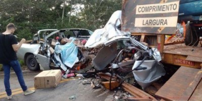 Casal vilhenense sofre grave acidente na BR-364 e mulher morre