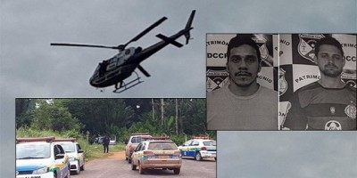 Presos os criminosos que roubaram caminhonete e tentaram derrubar o helicóptero da PM em RO