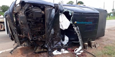 Porto Velho- Vítima de grave acidente em frente a Unir está em coma, vídeo