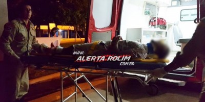 Rolim de Moura – Motociclista tem pé decepado após passar sobre quebra-molas e sofrer queda no Bairro São Cristóvão