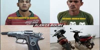 Rolim de Moura - Foragidos da justiça praticam vários roubos e acabam presos pela PM; duas motos roubadas foram recuperadas