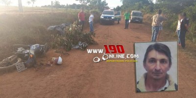 Alta Floresta -  Motociclista morre esmagado após ser atropelado próximo ao distrito de Izidolândia