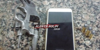 Cacoal – Após fuga por várias ruas e avenidas da cidade, homem acaba preso pela PM com arma de fogo