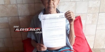 Utilidade Pública - Família pede ajuda de doações à idoso de 81 anos para custear cirurgia