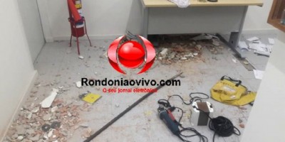 Trio é flagrado tentando furtar cofre de agência bancária no Centro de Porto Velho 