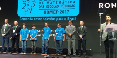 Aluno de Rolim de Moura recebe Medalha de Ouro da Olimpíada Brasileira de Matemática das Escolas Públicas e Privadas