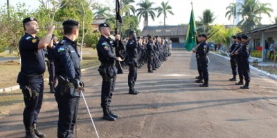 Cacoal - 4º Batalhão de Polícia Militar realiza atividades em comemoração ao Dia do Soldado