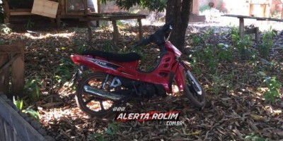 Rolim de Moura – Após denúncia, Guarnição de Rádio Patrulha da PM recupera moto furtada
