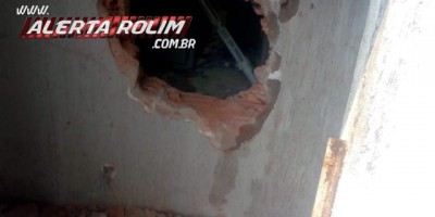 Rolim de Moura - Agência do Banco do Brasil é alvo de arrombamento e tentativa de furto