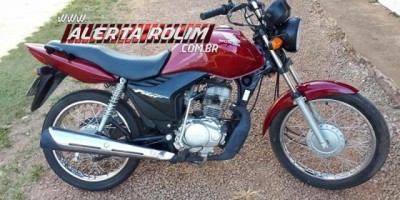 Rolim de Moura -  Durante a madrugada, moto é furtada no Centro da cidade 