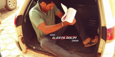 Rolim de Moura – Acusado de tráfico de drogas é preso pela PM em cumprimento de Mandado de Prisão