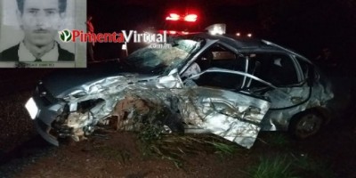 Trágico acidente entre veículo de passeio e carreta deixa vítima fatal na BR-364 em Pimenta Bueno