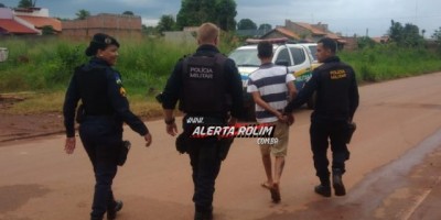 Rolim de Moura – Após denúncia anônima, suspeitos são detidos pela PM com produtos possivelmente furtados