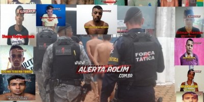 Rolim de Moura - ATUALIZADA - Policias Civil e Militar deflagraram a Operação BATISMO, visando a combater facção criminosa, que culminou em mais de 20 Mandados de Prisão cumpridos