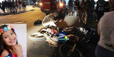 Caminhão passa por cima de motocicleta e esmaga criança de 07 anos, em Ji-Paraná