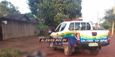 Rolim de Moura – Após denúncia anônima, Polícia Militar encontra homem morto, caído no leito de via pública, no Bairro Cidade Alta
