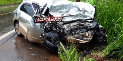 Casal morre em acidente na BR-364 entre os municípios de Presidente Médici e Cacoal