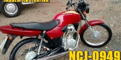 Rolim de Moura -  Homem deixa moto estacionada em frente residência e minutos depois o veículo é furtado
