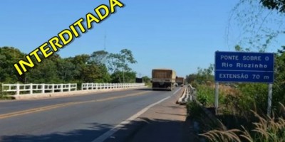 Riozinho: DNIT interdita ponte na BR-364 por tempo indeterminado