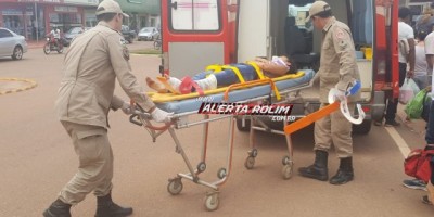 Rolim de Moura - Mais um acidente de trânsito com vítima é registrado nesta quarta-feira 