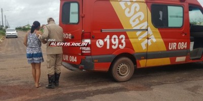 Rolim de Moura – Carro e moto colidem em cruzamento do Loteamento Jequitibá 
