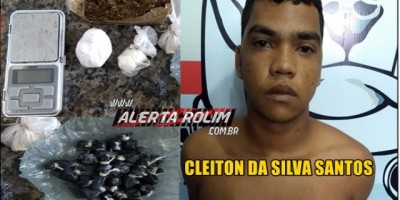 Cacoal – Durante cumprimento de Mandado de Busca e Apreensão, traficante é preso com drogas pela Polícia Militar e Polícia Civil