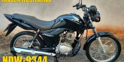 Rolim de Moura – Motocicleta é furtada em frente de residência no Bairro Beira Rio