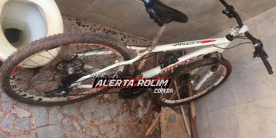 Rolim de Moura – Após denúncia anônima, PM localizada bicicleta furtada