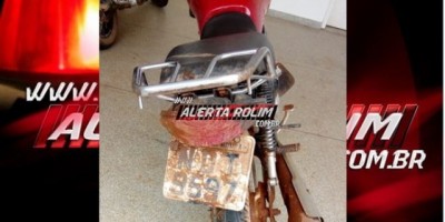 Nova Brasilândia – Após denúncia anônima, moto roubada na RO-010 é recuperada pela PM