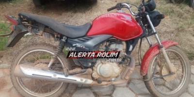 Nova Brasilândia – Motocicleta é recuperada pela Polícia Civil após bandidos agredirem e roubarem homem enquanto ia trabalhar
