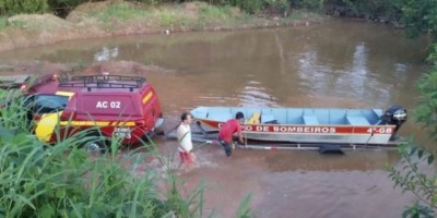 Cacoal - Corpo de jovem desaparecido após acidente de lancha no Rio Machado é encontrado