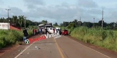 Motociclista morre em colisão com carro na RO-387 em Espigão do Oeste