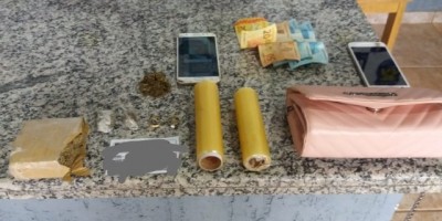Pimenta Bueno - Suspeita de tráfico de drogas é presa pela Polícia Militar