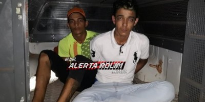 Rolim de Moura – Após tentativa de roubo a uma mulher, dois bandidos são presos pela equipe da Ptran da Polícia Militar