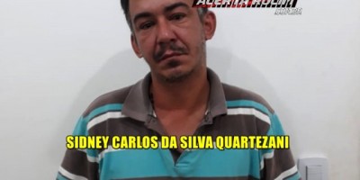 Rolim de Moura – Acusado de furto é preso pela PM em cumprimento de Mandado de Prisão