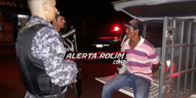 Rolim de Moura – Acusado de tráfico de drogas de Vilhena é preso pela PM durante 