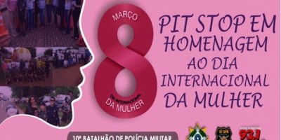 Rolim de Moura – Pit Stop em homenagem ao Dia Internacional da Mulher