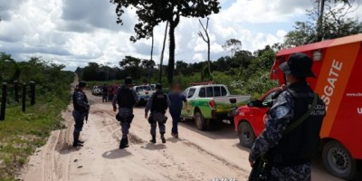  Pimenta Bueno – PM e justiça realizam Reintegração de Posse em área invadida