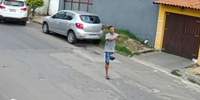 Vídeo: bandido com apenas uma perna participa de assalto a carro no Rio de Janeiro