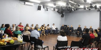 Rolim de Moura – Coordenadores das Instituições de Ensino se reúnem com a PM para tratar de assuntos referente a segurança pública