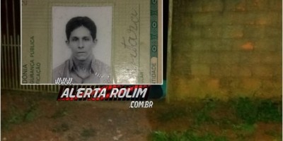 Nova Brasilândia – Homem é assassinado com vários disparos de arma de fogo