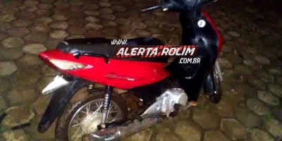 Rolim de Moura – Cerca de 20 minutos após moto ser furtada, veículo é recuperado pela Polícia Militar